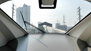 Bangkok guide The Home Hotel to Suvarnabhumi Airport on Yellow Skytrain via Hua Mak