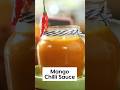 Spice up your meal with this delicious Mango Chilli Sauce🥭🌶️ #shorts #youtubeshorts #mangorecipes