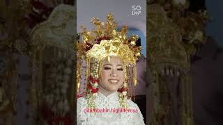 Tutorial pemasangan suntiang Palembang #WeddingPalembang #WeddingMakeUp