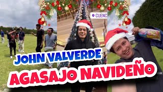 JOHN VALVERDE Y DOÑA EMPERA AGASAJO NAVIDEÑO