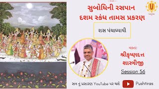 Subodhini Raspan | Skandha 10 | Raas Panchadyayi | Adhyay 33,34| Session 340 | Krushnadutt Shastriji