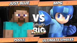 LMBM 2025 - Just Blue (Steve) Vs. MPg (Mega Man) Smash Ultimate - SSBU