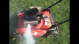 Lawn mower prank phone call