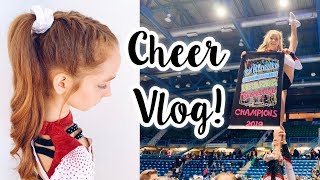 Cheerleading Competition Vlog!