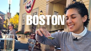 120 hours in Boston 🇺🇸 | Ultimate Food Tour | Oysters, Lobster, Chowder & Hidden Gems