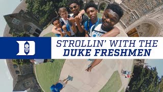 Duke Basketball Freshmen Strollin' (7/20/18)