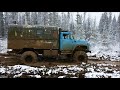 Зил 4×4 арочный на бездорожье. Первый день лета.