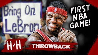 LeBron James First NBA Game, Full Highlights vs Kings (2003.10.29) - MUST WATCH Debut! HD