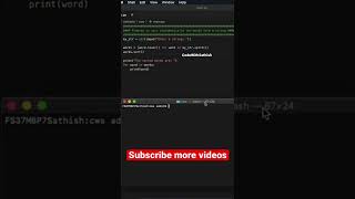 #python #16 👨💻Sort words In Alphabetical Order using Python | #shorts #coding #beginners #basics