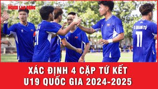 Xác định 4 cặp tứ kết U19 Quốc gia 2024-2025 | Ngoài đường piste