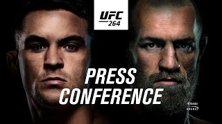 UFC 264: Pre-fight Press Conference | Poirier vs McGregor 3