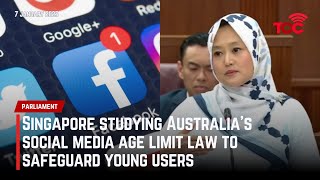 Singapore studying Australia’s social media age limit law to safeguard young users