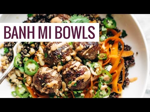 Lemongrass Meatball Bowls Recipe