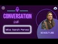 Developing an Entrepreneurial Mindset | MS Interview Episode 2 | Ms. Sarah Parvez | Radio LUMS