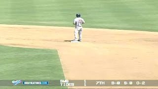 RailRiders' Refsnyder hits RBI double