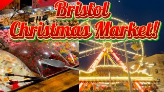 Exploring Bristol Christmas Market! | Lunch At Bambalan Mediterranean Restaurant