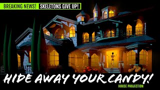 Halloween House Projection Mapping 2024