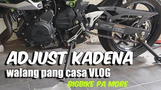 Chain Slack Adjustment | Kawasaki Z400/Ninja400