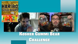 Haribo Kosher Gummi Bear Challenge Certified Kosher vs Non-Certified Kosher Gummies Taste Test