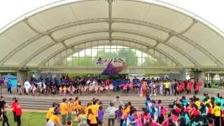 オープニング総踊り　02　in　竜 ＫＯＩ 舞祭 ２０１４