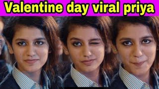 Priya prakash Varrier Expression Valentine viral | Priya prakash Malyalam Actress viral expression
