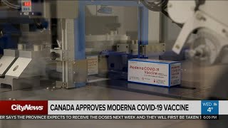 Canada approves Moderna COVID-19 vaccine