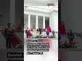 Menhan Prabowo Hadiri Upacara Peringatan HUT ke-77 TNI di Istana Merdeka