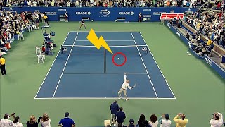 Novak Djokovic Challenges John McEnroe | US Open 2009 #shorts
