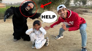 Chote Bacha Ko Gorilla Khanay Agea 😱| Ak Ultra Ne Traping Plan Banaya 😰|