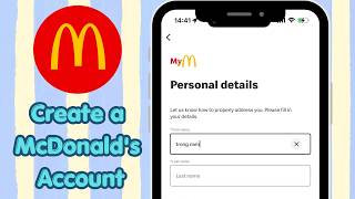 How to Create a McDonald's Account | Setup A McDonald's App Account