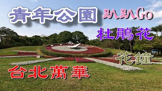 台北萬華｜青年公園#杜鵑花\u0026花鐘趴趴Go @ H.Y.