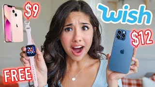 I Bought a FAKE iPhone 13 and Apple Watch From Wish!!!