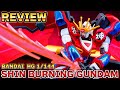 HG1/144 SHIN BURNING GUNDAM  Review！Gundam build metaverse（BANDAI /Gunpla）