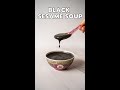 A Classic Chinese Black Sesame Soup | #shorts