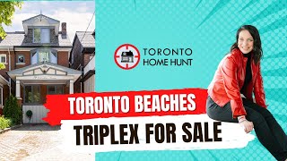 Investors Dream- Triplex for sale in the Beach Triangle, Toronto. Life is better @ the beach!