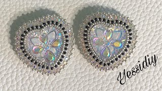 Beaded Earrings easy step by step tutorial ❤️