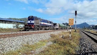 ALCo Chugging resembling to GE Locomotive | NGC WDM3D shunting BTPN rake to enter Guwahati Refinery