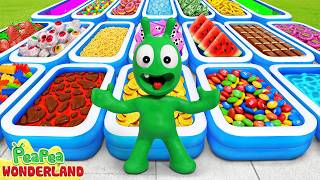 Pea Pea Explore Secret Colorful Pools! ๐๐ฆ | Funny Cartoon for Kids
