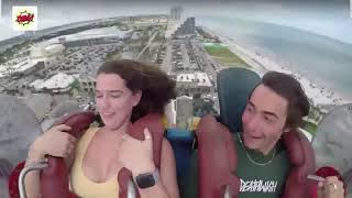 Amazing slingshot ride OMG # 0027slingshot #slingshotride #slingshotfunny
