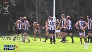 2017 BDAFL Round 1 Reserve Grade - Wyong Lakes v Gosford Tigers