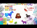 BROWN BEAR WHAT DO YOU SEE? by Eric Carle | ANIMAL PARADE GAMEPLAY | STORYTOYS APP | Animated Story