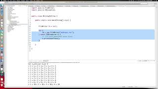 Java: File I/O - Writing to files