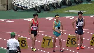 20220612133941宮崎地区中学総体3男100ｍ決勝