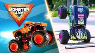 Awesome Grave Digger & El Toro Loco Stunts | Monster Jam | Monster Trucks for Kids