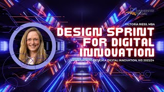 Apply now for Victoria Riess' new course Design Sprint For Digital Innovation #designthinking #tech