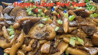 Recipe for Szechuan-Style Mushrooms 🍄 | Happy Chinese Lunar New Year! 🧧