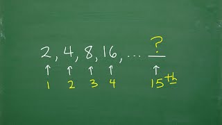 2, 4, 8, 16, find the 15th term of the geometric sequence
