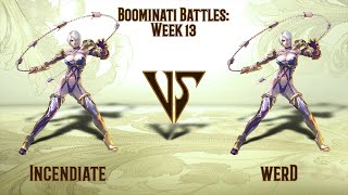 Incendiate (Ivy) VS werD (Ivy) - BB: Week 13 (25.06.2020)