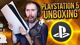 IT'S MASSIVE! A͏s͏mongold PS5 UNBOXING \u0026 First Startup | Sony Next Gen Console (PlayStation 5)