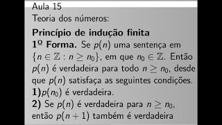 Teoria dos números (Aula 15)